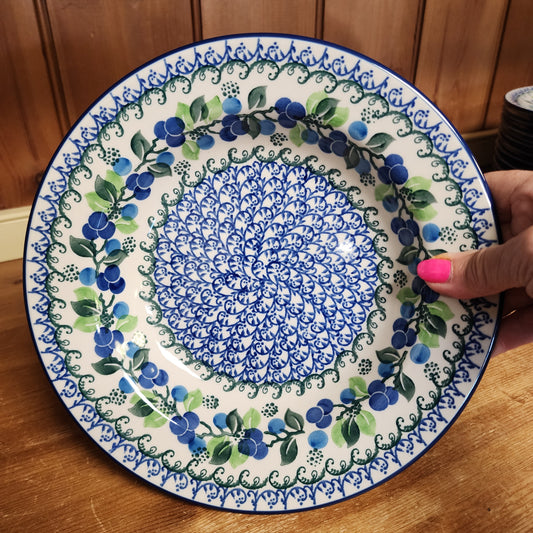 Bowl ~ Salad / Pasta ~ 9" 014-1416X Blue Berries  1.4 cups