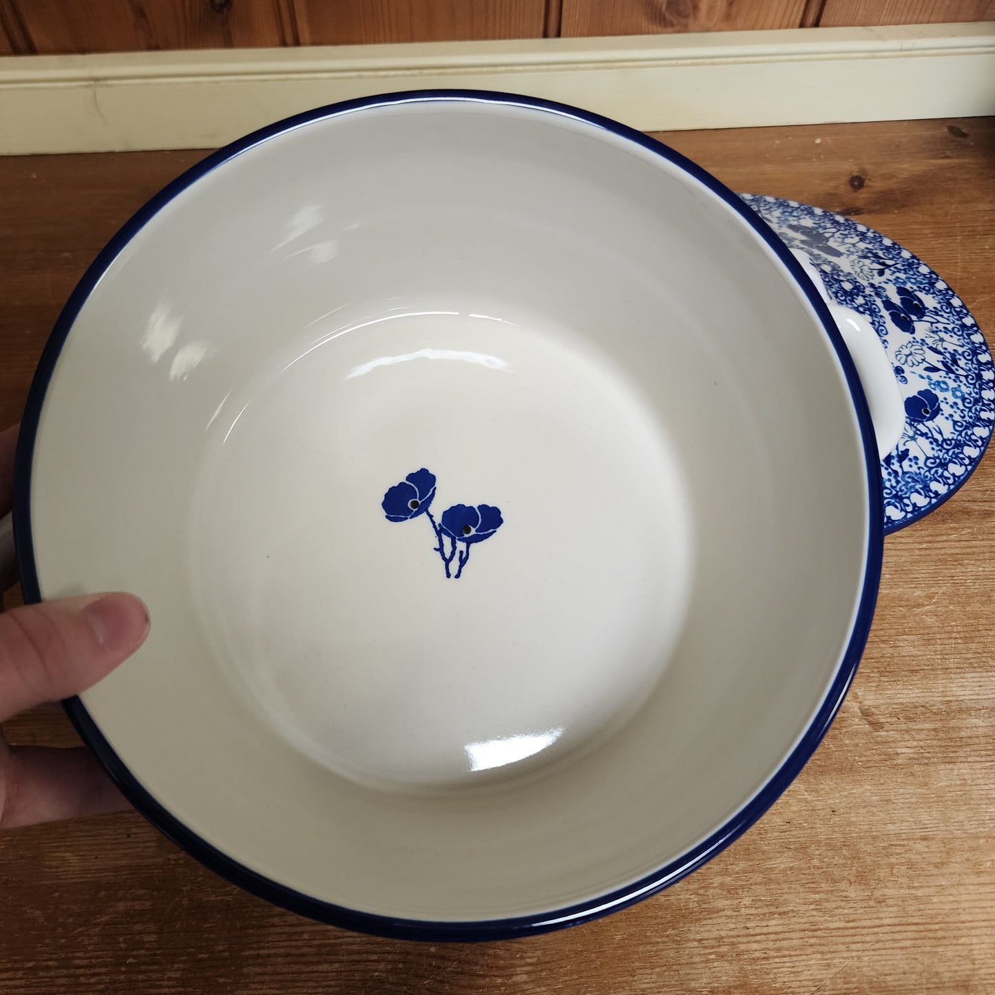 Covered Casserole (2 qt)   278-2902X  Evening Poppy pf0526