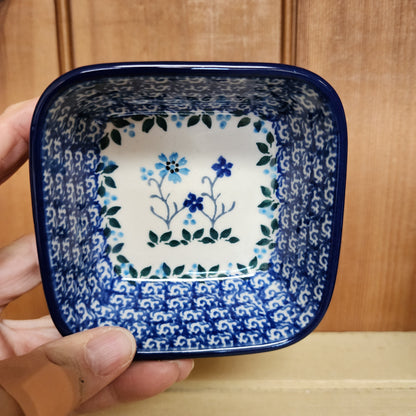 Bowl   Square Ramekin   3.75"   2785X ~ Georgia Blue