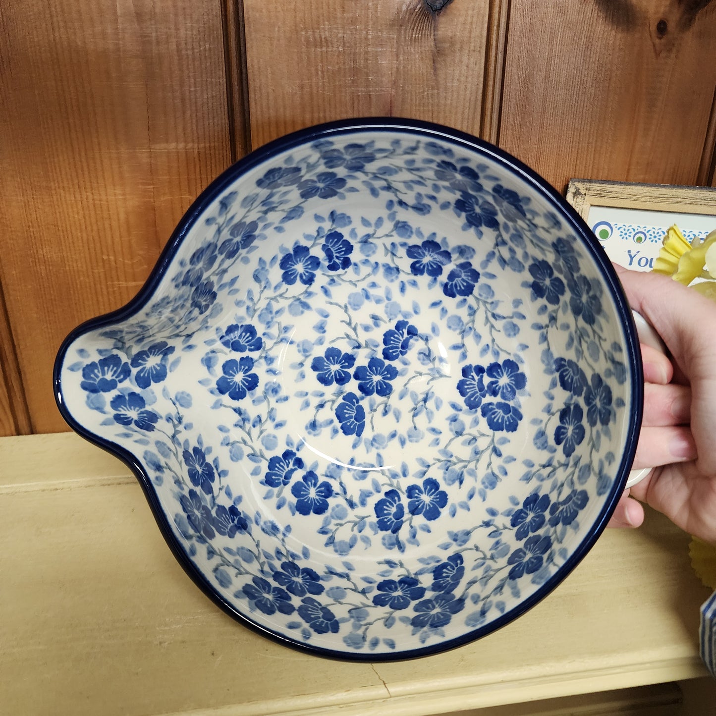 Batter Bowl ~ 36 oz 240-3428X Timeless Blue PF0526