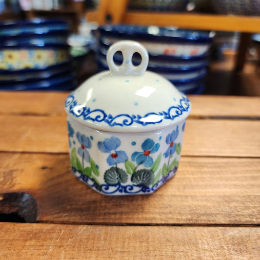 Ring   Trinket Box  110-2668X  Dutch Iris pf0526