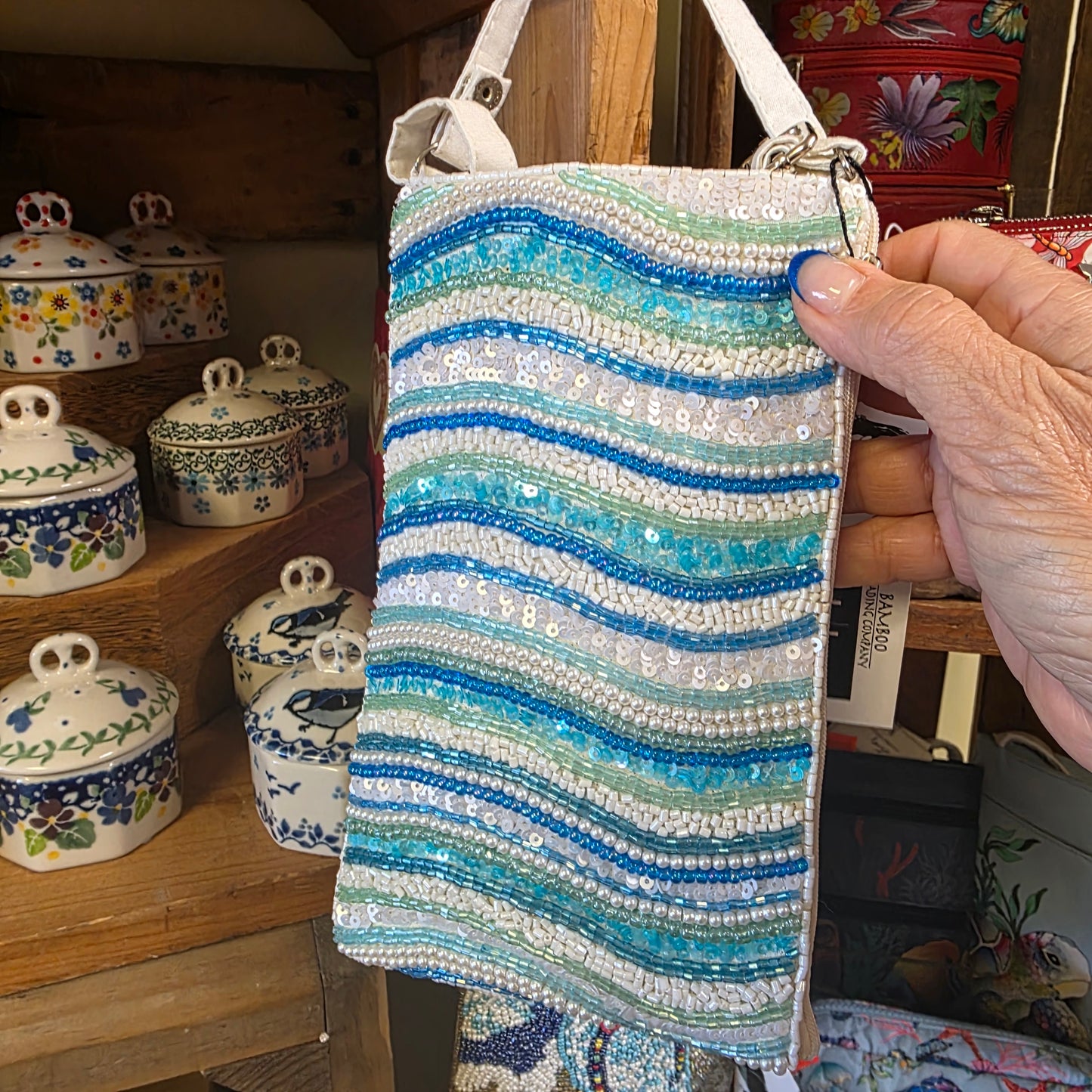 Club Bag Making Waves / Crossbody Bag purse
