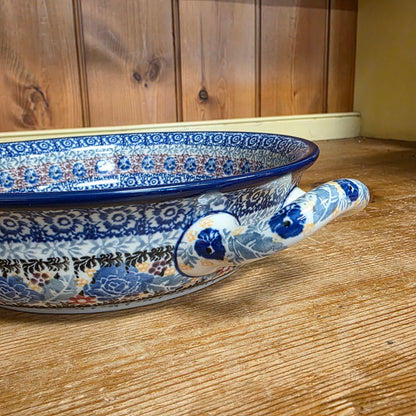 Baker   Round w/ Handles   8" 419- U4129