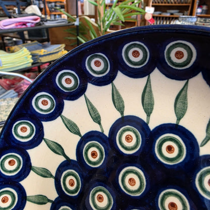 Plate   7.75"  Dessert   0054X ~ Peacock