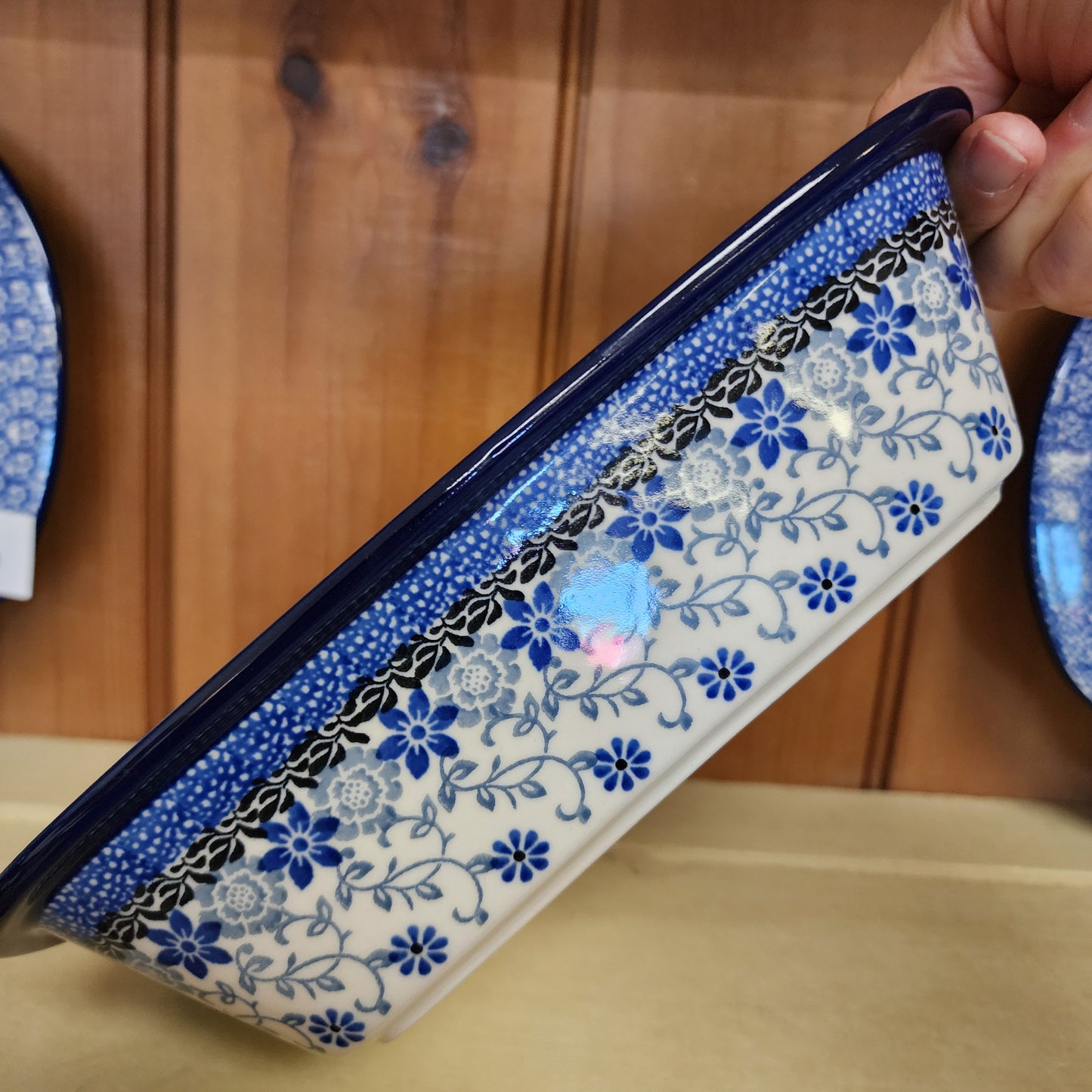 Baker   w/Grip Edge   7" x 9.75"   2158X ~ Silver Lace