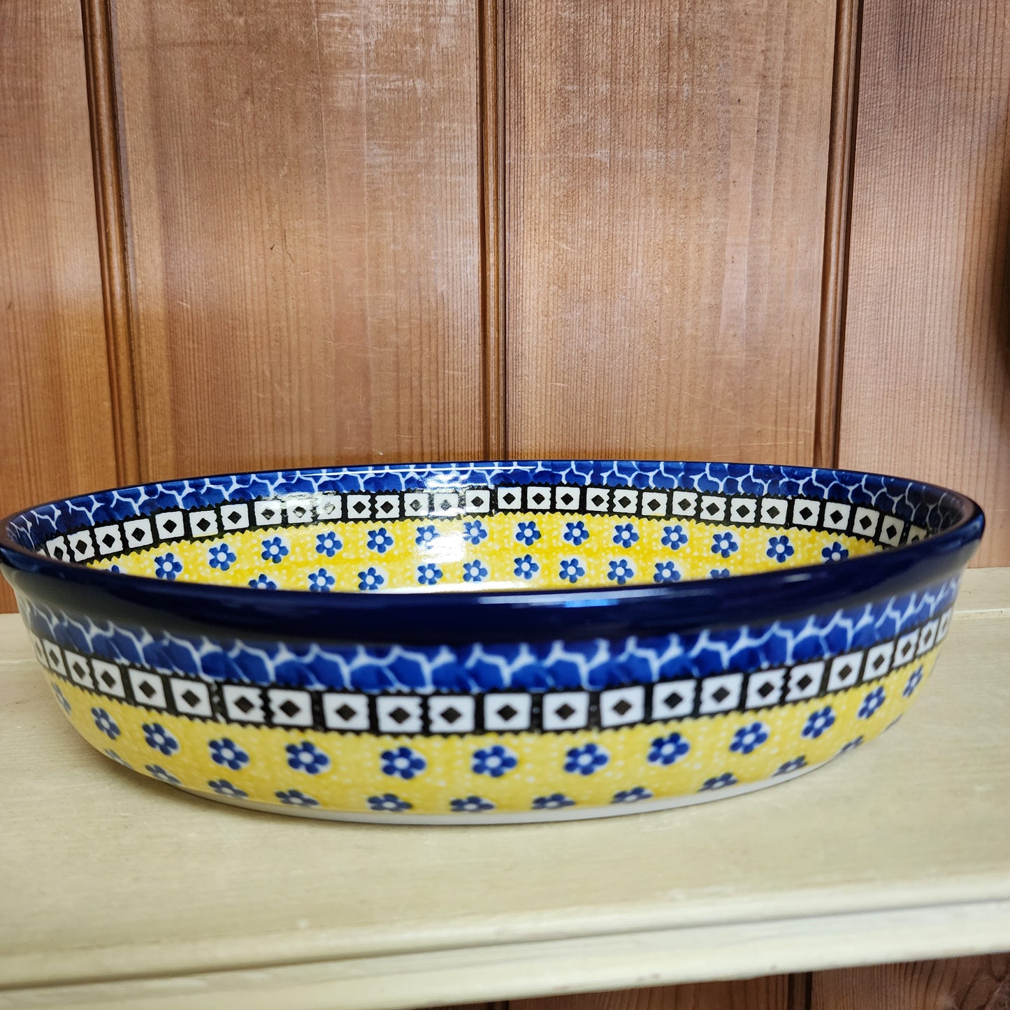 Baker Oval   9.5"    0859X ~ Sunburst