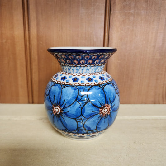 Vase   Bubble   4.25" 048-U408C  U4 pf0526 Blue Jacek Chyla