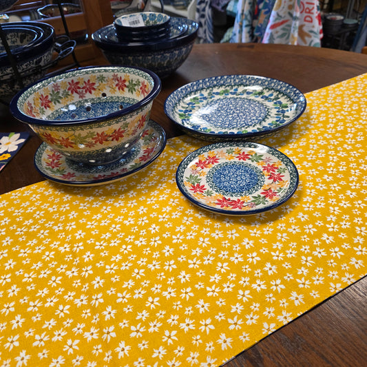 Runner ~ Bloom floral 72" x 13" cotton