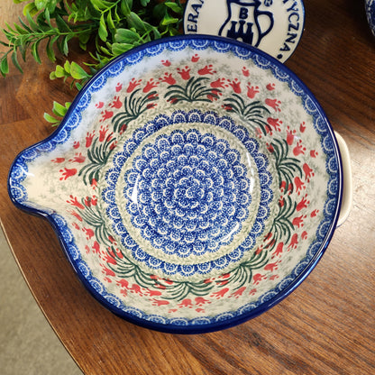 Batter Bowl   36 oz  240-1437X  Crimson Bells pf0526