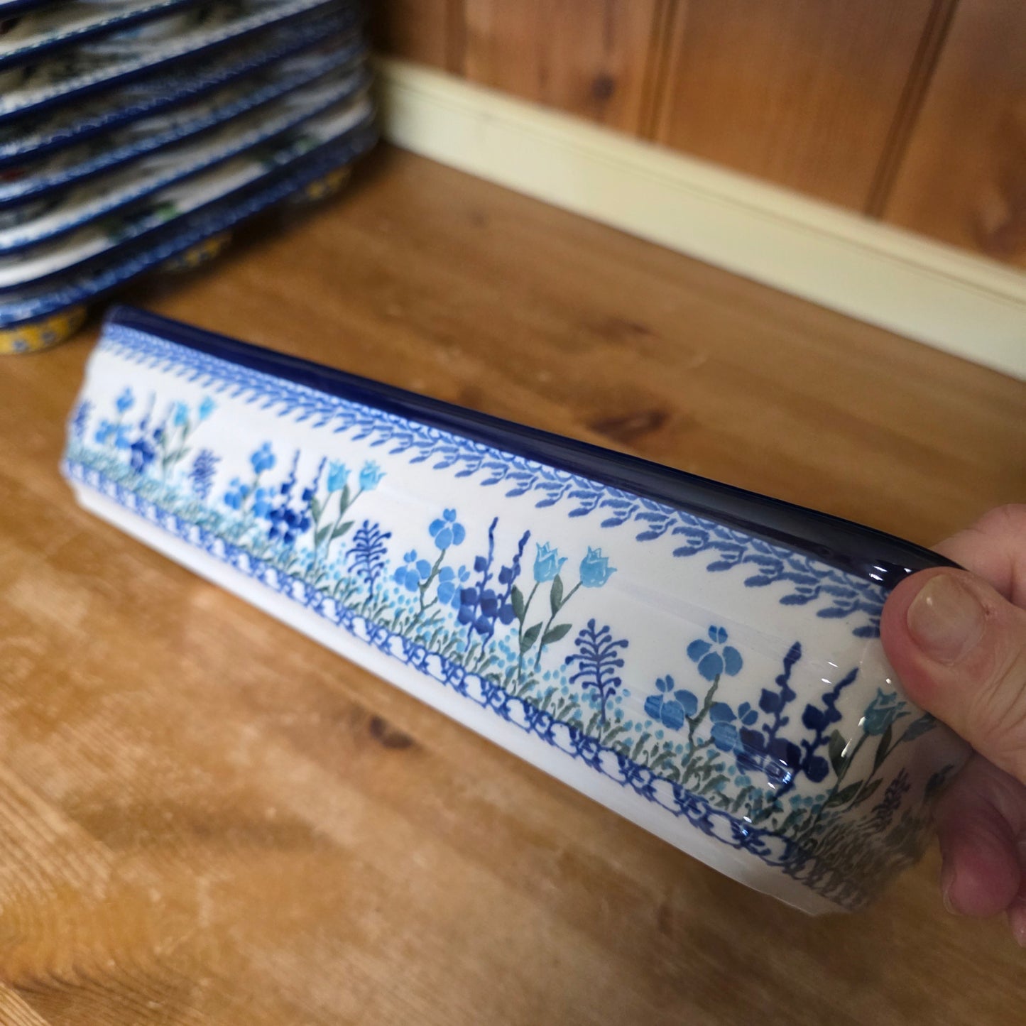 Baker Long Loaf 12" x 4.5" x 3.5"deep  784-2898X  Little Gems pf0526