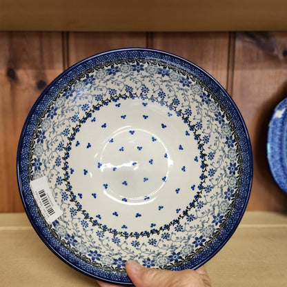 Bowl   Nesting   9" W    2158X ~ Silver Lace