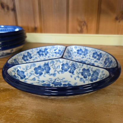 Divided Round   10"  484-3428X  Timeless Blue pf0526