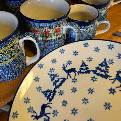 Plate ~ Dessert 7.75" 086-1931X  Snowy Pines