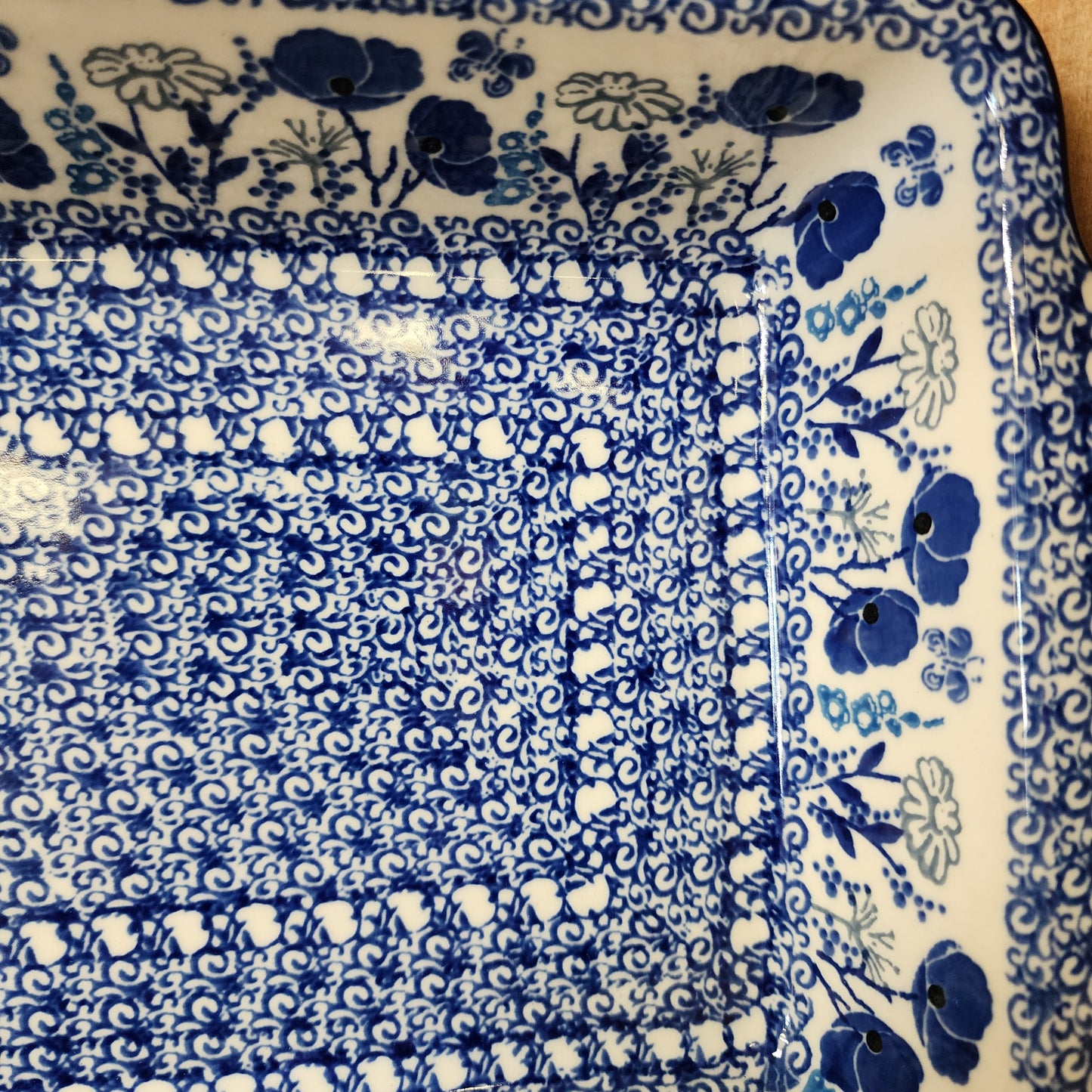 Baker   Brownie   7.5" x 13"   2902X ~ Evening Poppy