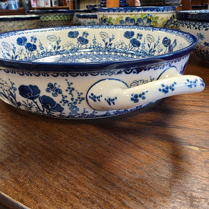 Baker   Round w/ Handles   10" 420-2902X  Evening Poppy pf0526