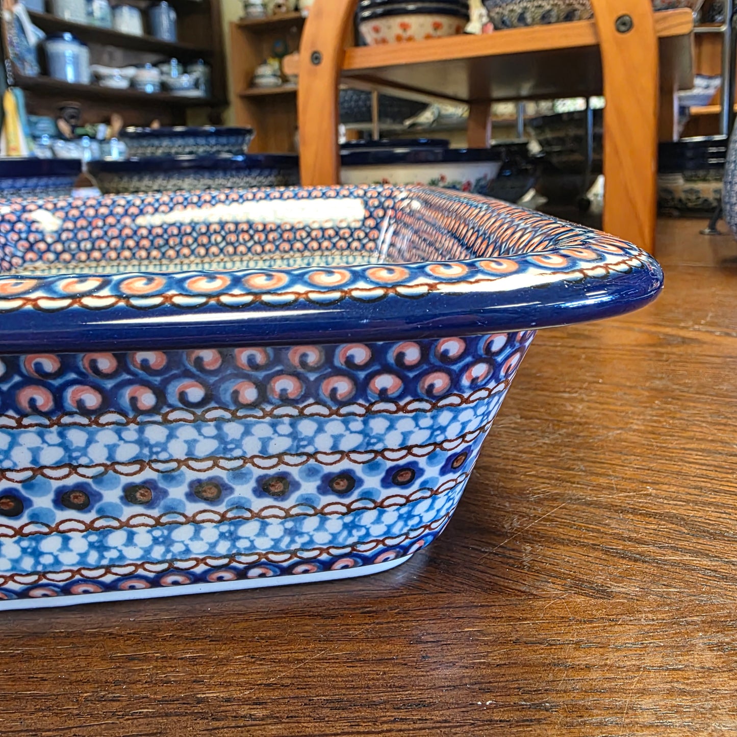 Baker   Rectangular w/Rim   Lasagna    11.25" x 13.75" U408C ~ U4