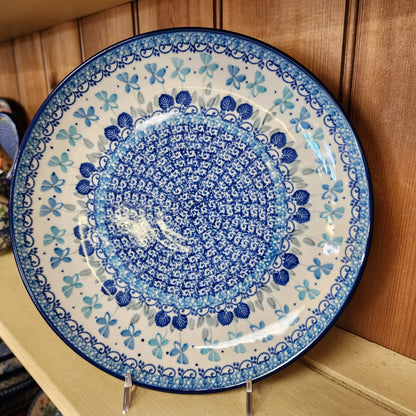 Plate   Dinner    10"   2751X ~ Blue Orchids