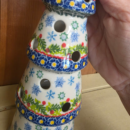 Tree Luminary 10.5" / snowflakes *large*
