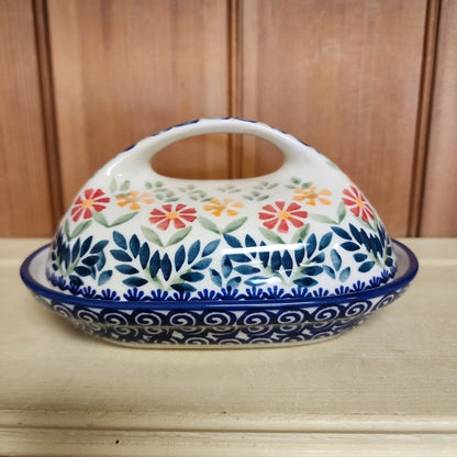 Butter Dish Oval  ~ Marigold JS14