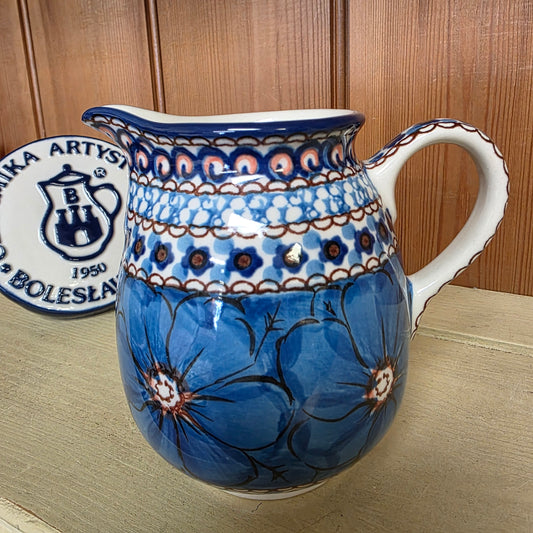 Pitcher 11 oz  B84-U408C  U4 pf0526 Blue Jacek Chyla
