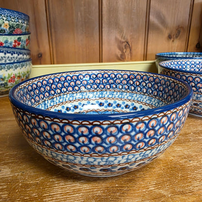 C38 ~ Bowl ~ Soup/Salad ~ 6.25"    C38-U408C  U4 pf0526 Blue Jacek Chyla