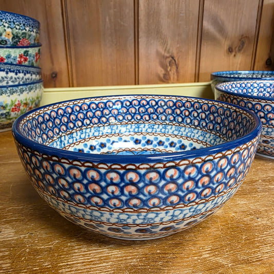C38 ~ Bowl ~ Soup/Salad ~ 6.25"    C38-U408C  U4 pf0526 Blue Jacek Chyla