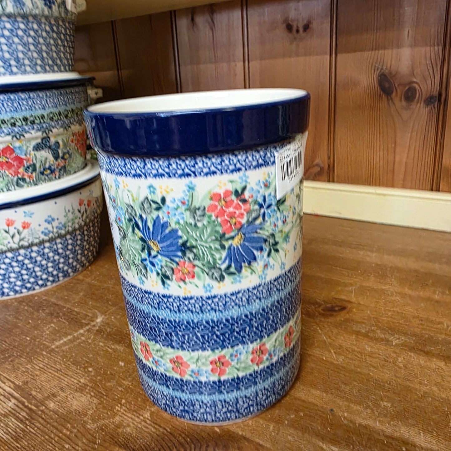 Wine/ Utensil Holder   7.75" H  169-U5156  U4 pf0526