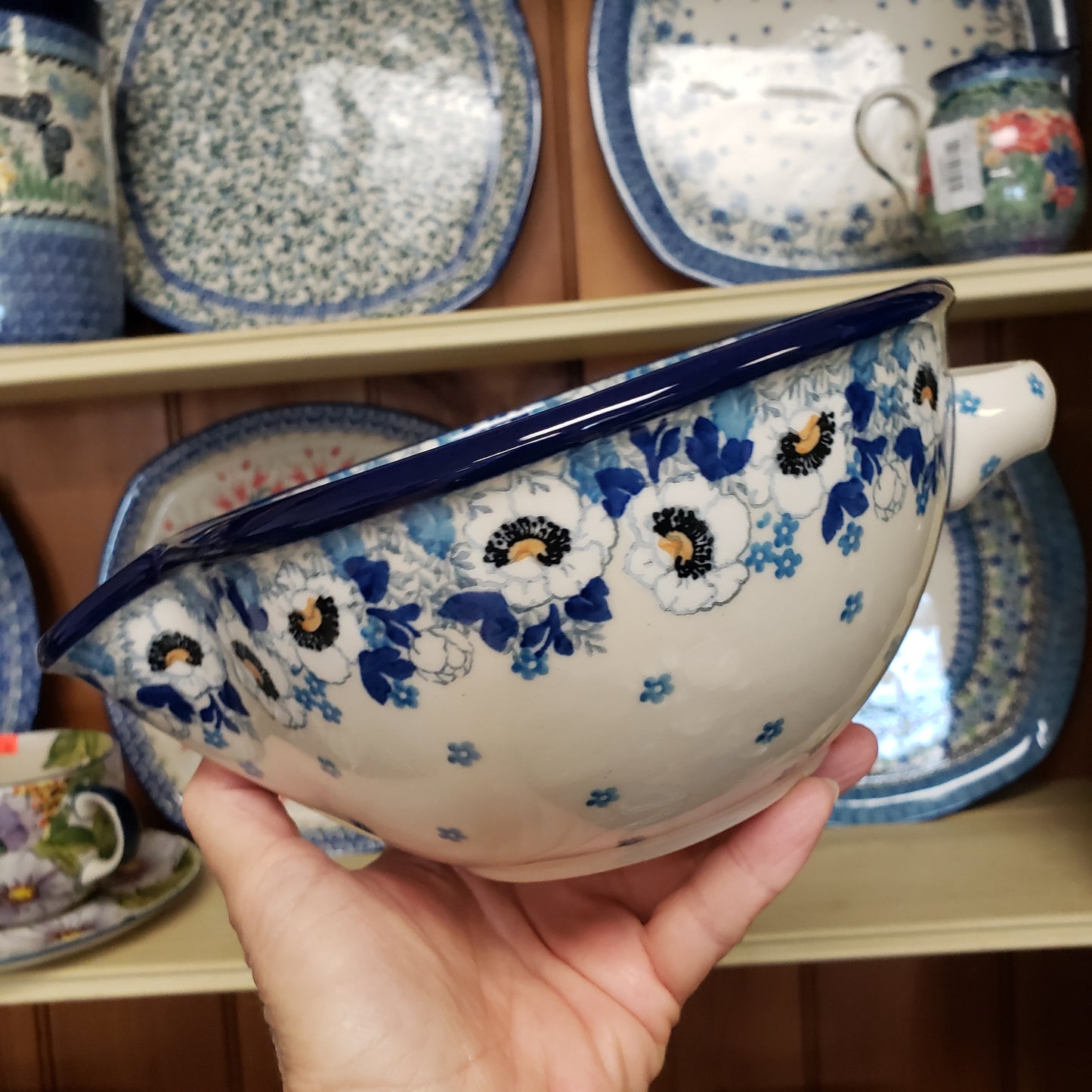 Batter Bowl ~ 36 oz 240-2222X Snow Poppy pf0425