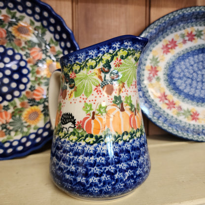 Pitcher 3 cup 5.5"h  ~ Fall