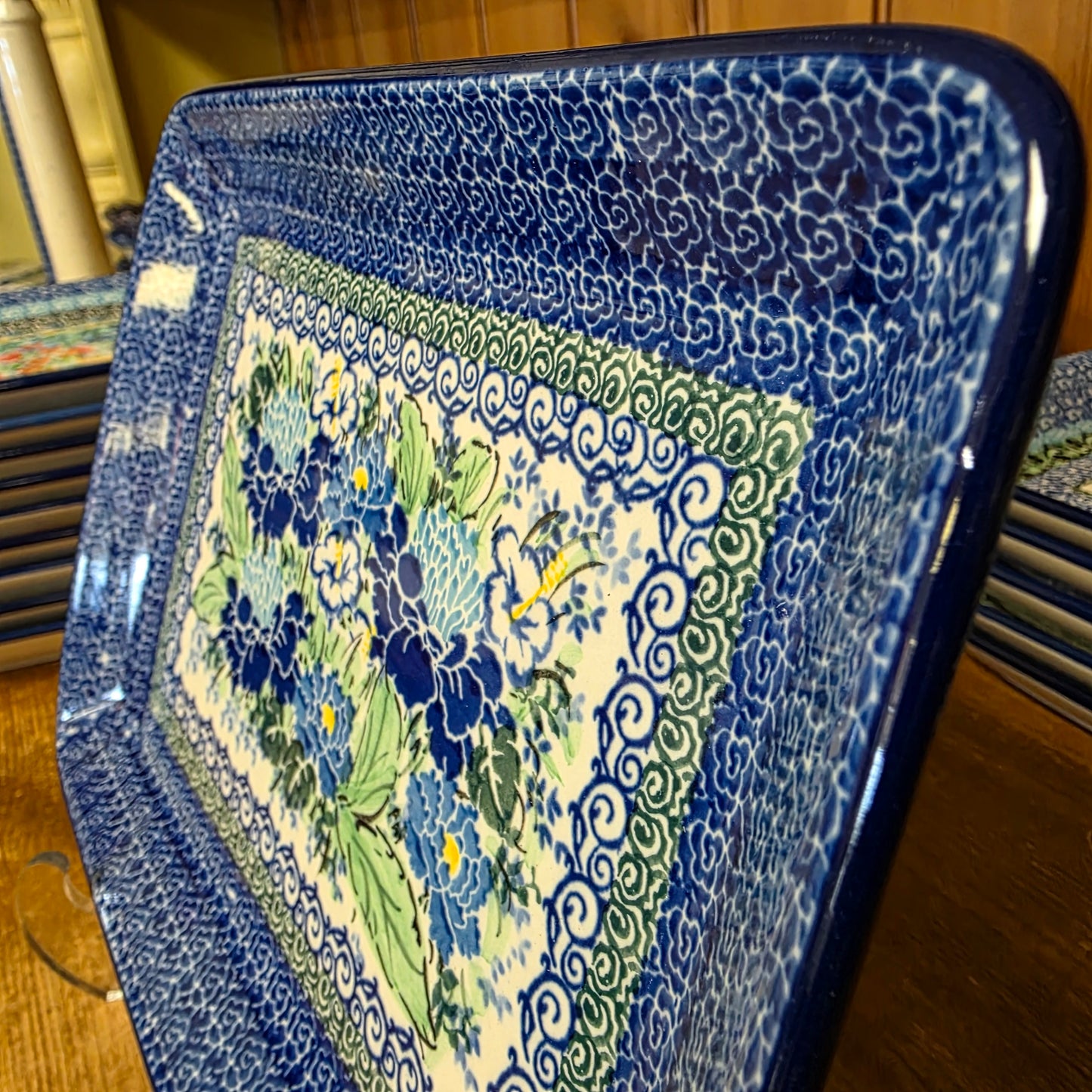 Platter Rectangular 9.5" x7" 111-U5138  U4 pf0526