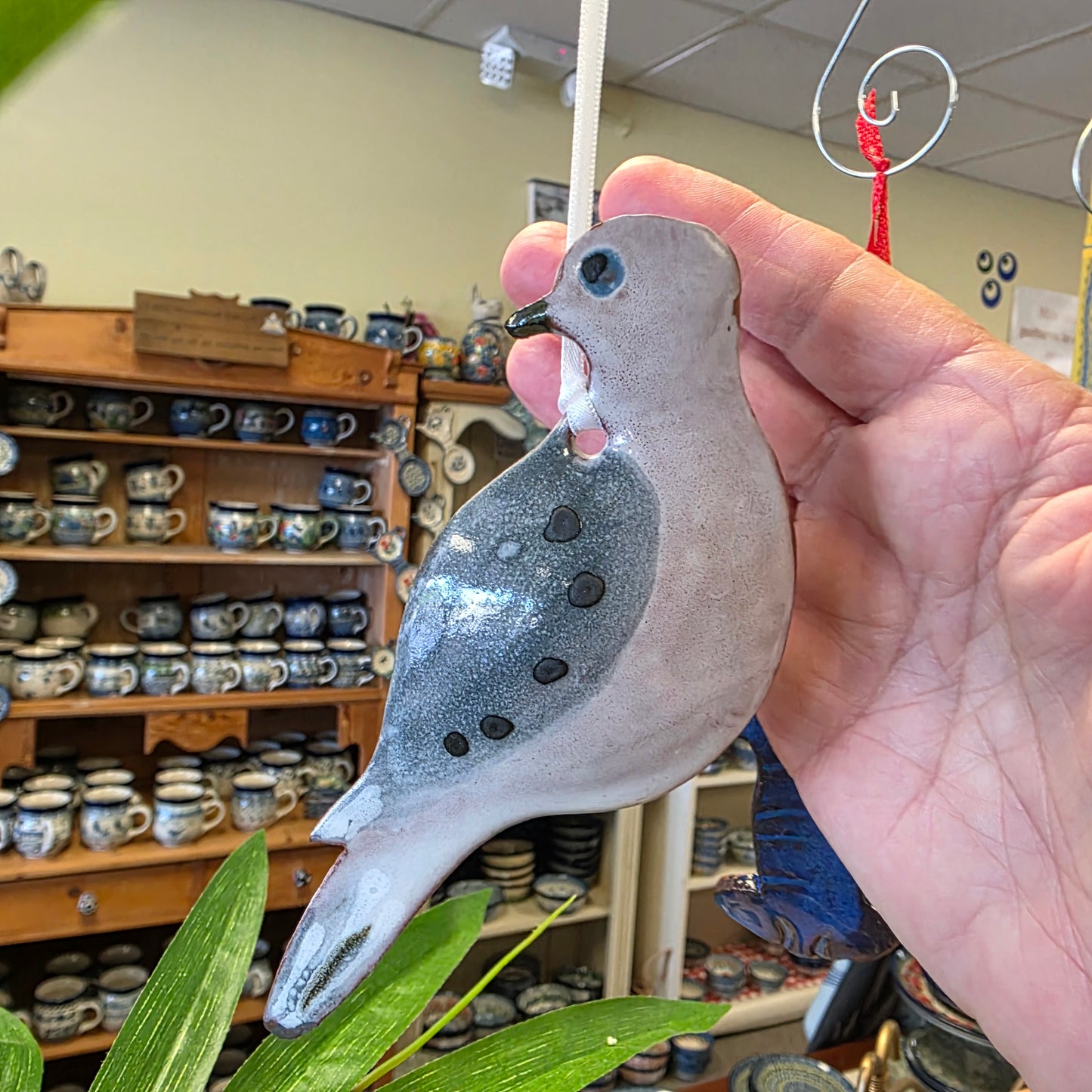 Ornament ~ Mourning Dove **NOT POLISH POTTERY**