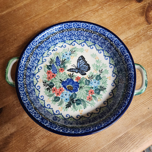 Round Baker w/handles - 6-3/4" C40-U4600 pf0425