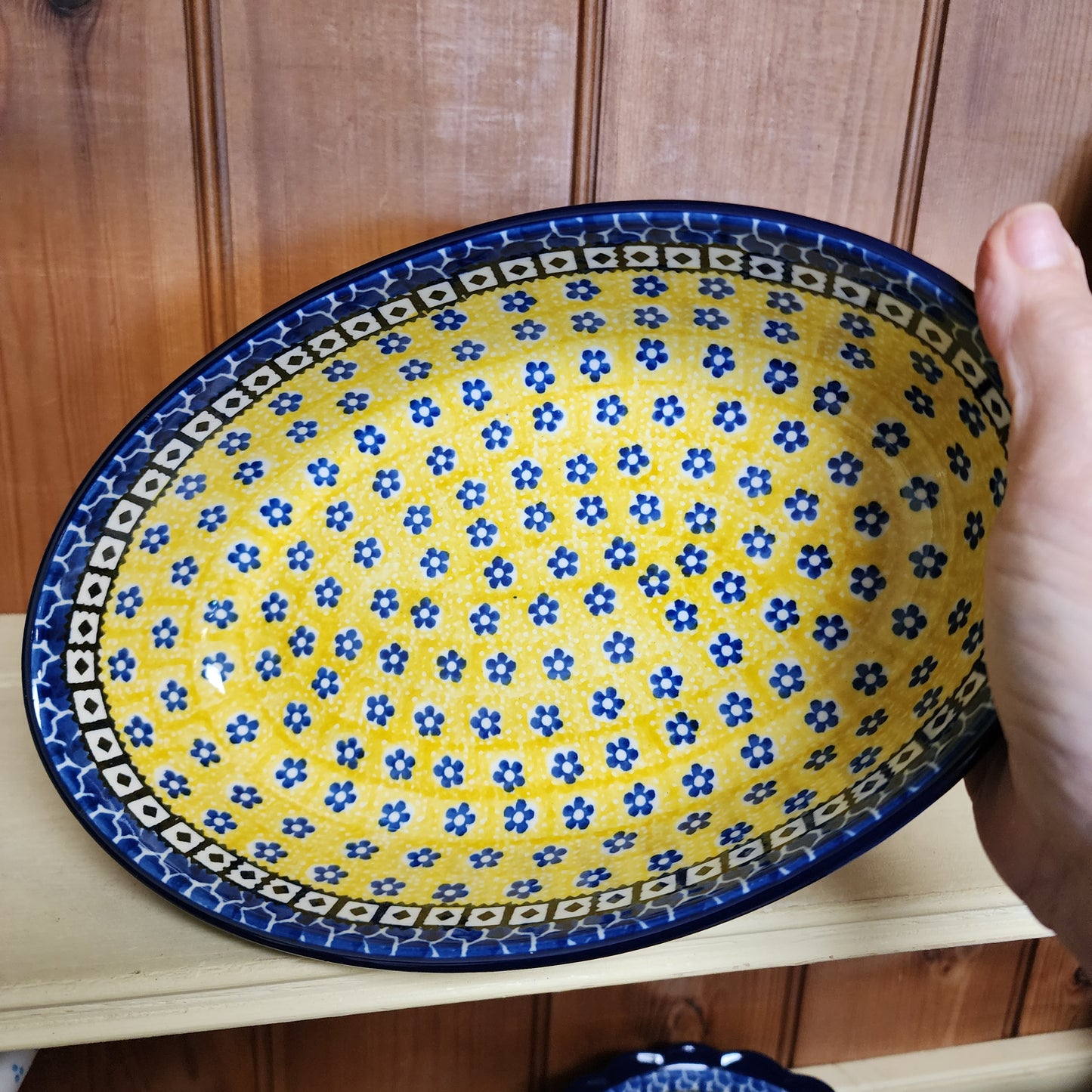 Baker Oval   9.5"    0859X ~ Sunburst