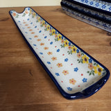 Rolling Pin Stand ~ Long Cracker Tray 13.5"L 880-2225X ~ Buttercup