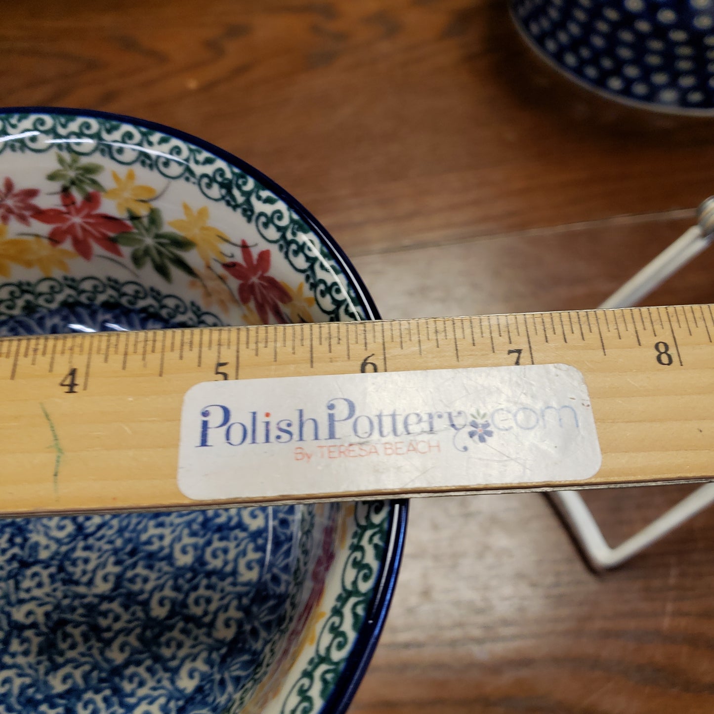 Bowl Soup / Salad / Cereal  6" W 209-2533X ~ Maple Harvest