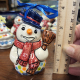 Ornament Snowman 354 -Y--Q2 u508 7927
