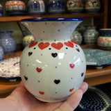 Vase ~ Bubble ~ 4.25"    2108X ~ Love Struck pf1222