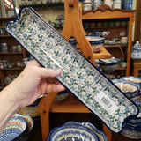 Rolling Pin Stand ~ 13.5"L    2089X ~ Forget Me Knots pf1222  Cracker Tray