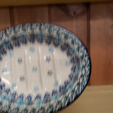 Soap Dish ~ 5.5" 510~2250X ~ Blue Dazzle PF0323