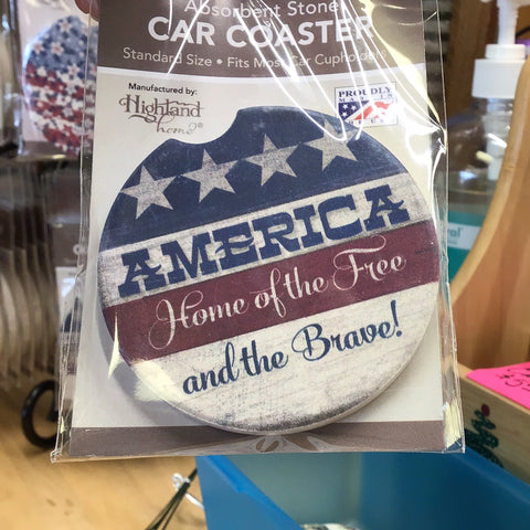 Coaster Absorbent Car - America